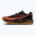 Men's running shoes Brooks Cascadia 20 black/tigerlily/orange 3