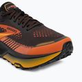 Men's running shoes Brooks Cascadia 20 black/tigerlily/orange 7