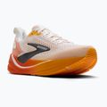 Men's running shoes Brooks Ghost Max 4 white/orange/red