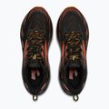 Men's running shoes Brooks Ghost Trail black/red/orange 5