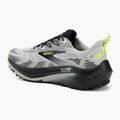 Men's running shoes Brooks Ghost Trail grey/black/nightlife 3