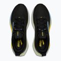 Men's running shoes Brooks Glycerin 23 black/cyber yellow/nightlife 5
