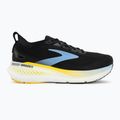 Men's running shoes Brooks Glycerin GTS 23 black/cyber yellow/nightlife 2