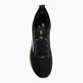 Men's running shoes Brooks Glycerin GTS 23 black/cyber yellow/nightlife 5