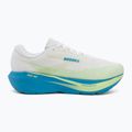 Men's running shoes Brooks Ghost Amp white/blue/paradise green 2
