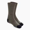 Icebreaker men's trekking socks Hike+ Medium Crew loden/blk/gritstone hthr