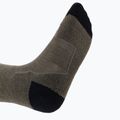 Icebreaker men's trekking socks Hike+ Medium Crew loden/blk/gritstone hthr 5