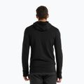 Men's Icebreaker Quantum III LS Zip Hood trekking sweatshirt black IB0A59JX0011 2