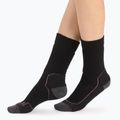 Icebreaker women's trekking socks Hike+ Medium Crew black/monsoon/mink 3