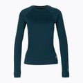 Women's thermal base layer sweatshirt Smartwool Merino 250 Baselayer Crew Boxed twilight blue heather