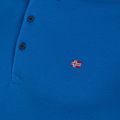 Men's Napapijri Ealis blue lapis polo shirt 7