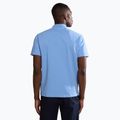 Men's Napapijri Ealis blue flower polo shirt 3