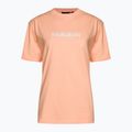 Women's Napapijri S-Box pink salmon T-shirt 5
