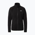 Women's fleece sweatshirt The North Face 100 Glacier FZ black NF0A5IHOJK31