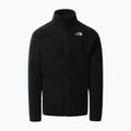 Men's fleece sweatshirt The North Face 100 Glacier FZ black NF0A5IHQJK31