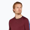 Men's thermal top icebreaker Merino 200 Sonebula LS Crewe bittersweet/port 6