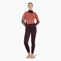 Women's thermal base layer top icebreaker 200 Oasis Sonebula High Neck bittersweet/cedar 2