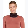 Women's thermal base layer top icebreaker 200 Oasis Sonebula High Neck bittersweet/cedar 4