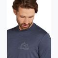 Men's Icebreaker Merino 150 Tech Lite Back Pack graphite trekking shirt 4