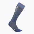 Icebreaker men's ski socks Merino Ski+ Light OTC Mountain Contour dawn/brilliant/snow