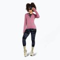 Icebreaker women's thermal longsleeve Merino 200 Oasis Crewe Cloud Dye graphite/black 6
