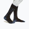 Women's ski socks Icebreaker Merino Ski+ Light OTC black/dawn/graphite 2