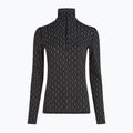 Women's thermal base layer icebreaker Merino 260 Vertex LS HZ On-Piste black/ snow/j 5
