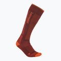 Men's icebreaker Merino Ski+ Medium OTC port/blaze/cedar wood ski socks