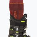 Men's icebreaker Merino Ski+ Medium OTC port/blaze/cedar wood ski socks 4