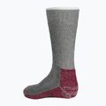 Smartwool Classic Mountaineer Maximum Cushion Crew grey-red trekking socks SW013300003 3