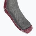 Smartwool Classic Mountaineer Maximum Cushion Crew grey-red trekking socks SW013300003 4