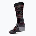 Smartwool Hike Light Cushion Mountain Pattern Crew trekking socks black 2