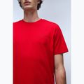 Men's Napapijri S-Kander red goji t-shirt 3