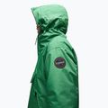 Men's Napapijri Rainforest Next green kelly rain jacket 5