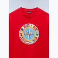 Men's Napapijri S-Dorees red goji t-shirt 6