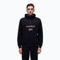 Men's Napapijri Burgee Half Zip Hooded 2.0 sweatshirt black 041