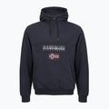 Men's Napapijri Burgee Half Zip Hooded 2.0 sweatshirt blu marine