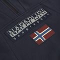 Men's Napapijri Burgee Half Zip Hooded 2.0 sweatshirt blu marine 3
