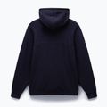 Men's Napapijri B-Badge Half Zip Hooded sweatshirt blu marine 7