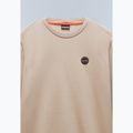 Men's Napapijri B-Badge C beige rocky sweatshirt 8