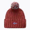 Women's winter beanie Napapijri Semiury 3 red sauce