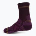 Women's Smartwool Performance Hike Light Cushion Mid Crew trekking socks purple SW001572590 2