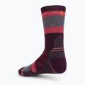 Smartwool Hike Full Cushion Saturnsphere Crew trekking socks bordeaux SW001584591 2