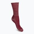 Women's Smartwool Hike Classic Edition Light Cushion Crew trekking socks red SW010293D421