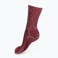 Women's Smartwool Hike Classic Edition Light Cushion Crew trekking socks red SW010293D421 2