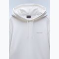 Women's Napapijri B-Blanche Hooded white heron sweatshirt 7