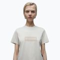 Women's t-shirt Napapijri S-Suze beige silvr n90 4