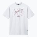 Women's Napapijri S-Rhin white heron t-shirt 5