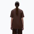 Napapijri women's S-Rhin brown hickory t-shirt 2