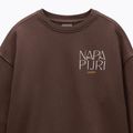 Napapijri women's sweatshirt B-Rhin C brown hickory 7